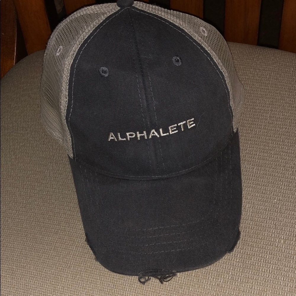 Alphalete trucker hat sold out on site